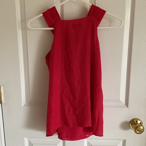 Ann Taylor Loft Petites Floral Flower Halter Top - Picture 3 of 4